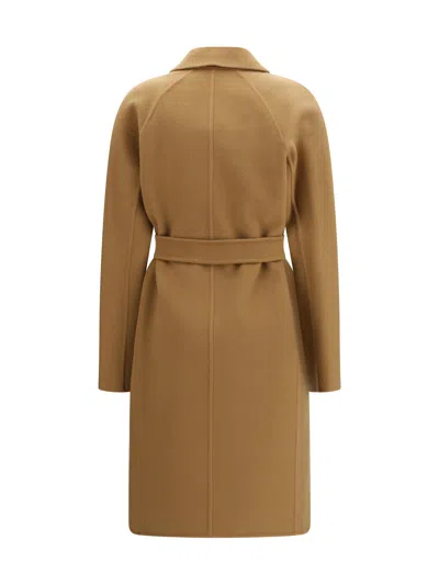 Max Mara Coat In Brown