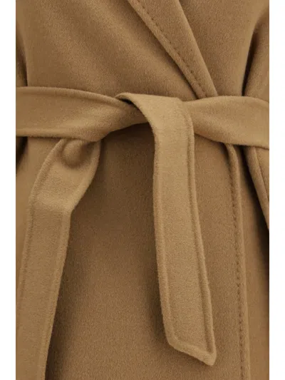 Max Mara Coat In Brown