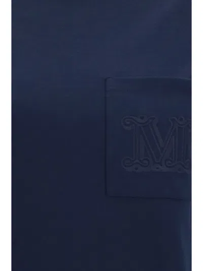 Max Mara Papaia T-shirt In Navy