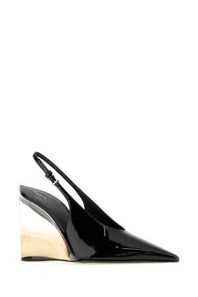 Alaïa Alaia Wedge Slingback Heel In Black