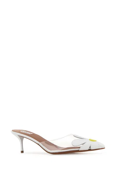 Alaïa Alaia Bloom Mules Mule In White