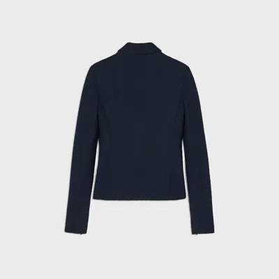 Celine Cavaliere Blazer In Blue