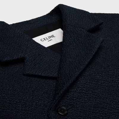 Celine Cavaliere Blazer In Blue