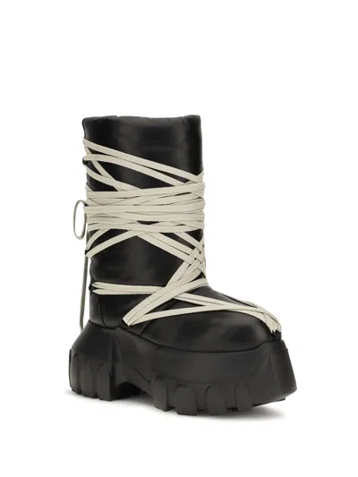 Rick Owens Boots In Black