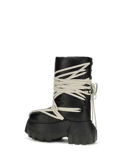 Rick Owens Boots In Black