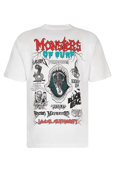 Local Authority Essentials Printed Cotton T-shirt For Men In Multi