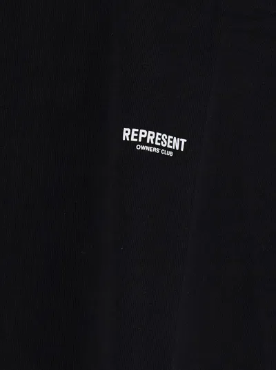 Represent Cotton Micro Owners Club T-shirt In Black