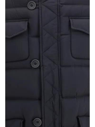 Herno Matte Waterproof Goose Down Down Jacket In Black