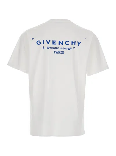 Givenchy Tone-on-tone Logo Patch T-shirt In White