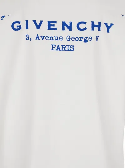 Givenchy Tone-on-tone Logo Patch T-shirt In White