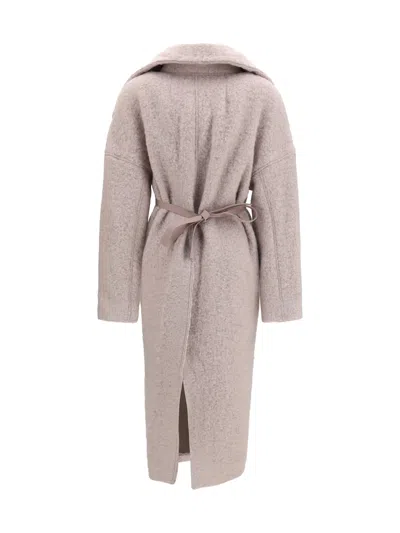 Rick Owens Coat In Rose