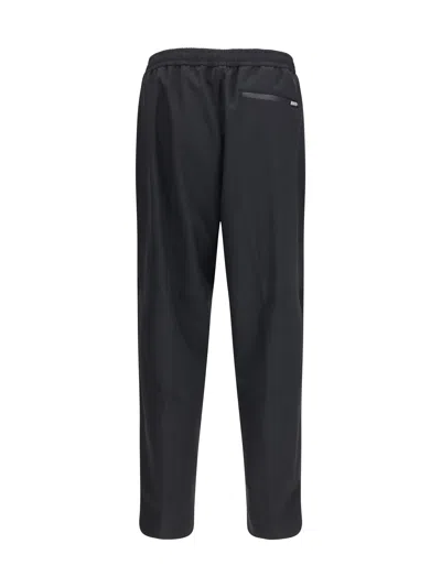 Laminar Elasticated Straight-leg Polyester Trousers In Blue