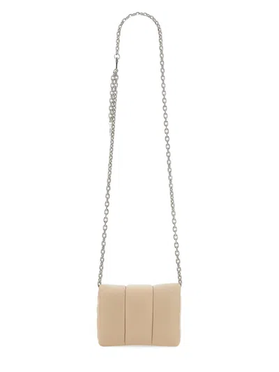 Stand Studio Full-grain Leather Shoulder Bag In Ivory