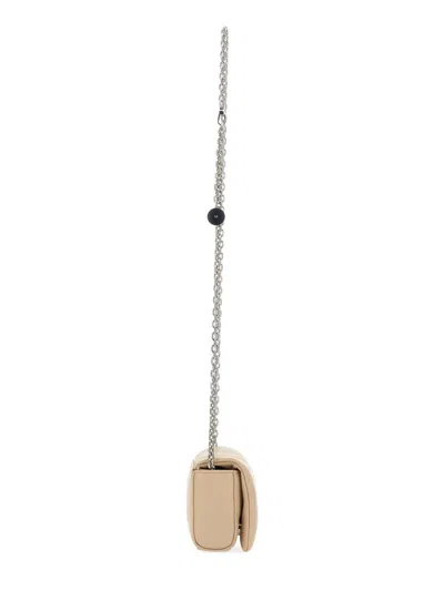 Stand Studio Full-grain Leather Shoulder Bag In Ivory