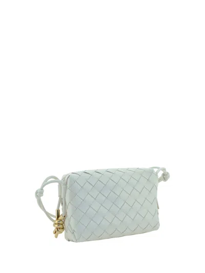 Bottega Veneta Loop Shoulder Bag In White
