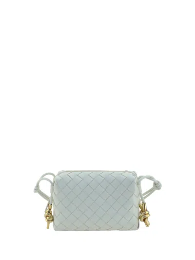 Bottega Veneta Loop Shoulder Bag In White