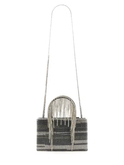 Kara Crystal-adorned Top Handle Bag In Multicolor