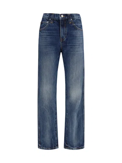 Khaite Farley Jeans In Blue