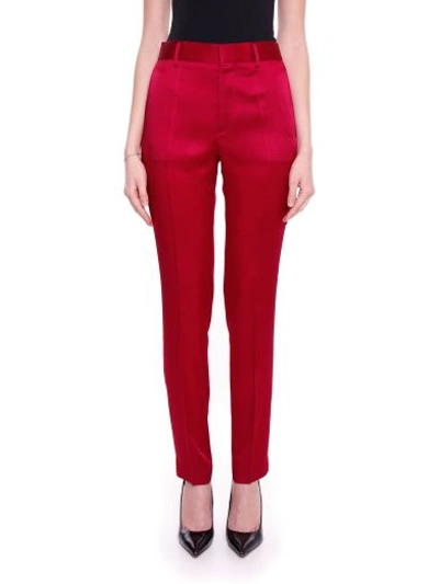 Shop Haider Ackermann Kuiper Trousers In Rosso|rosso