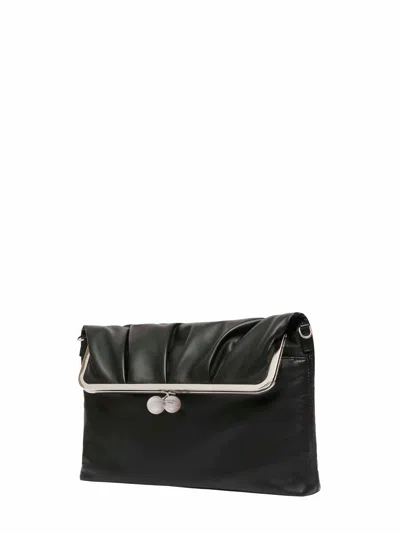 Weekend Max Mara Pasticcino Clutch In Black
