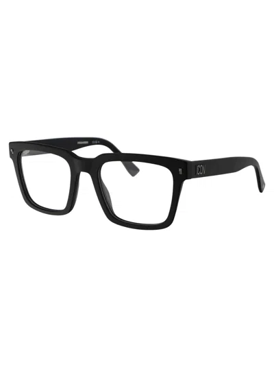 Dsquared2 Icon0013 Eyeglasses In Black