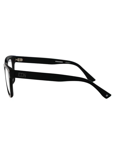 Dsquared2 Icon0013 Eyeglasses In Black