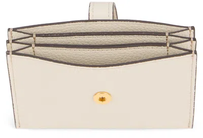 Tod's Calfskin Wallet In White