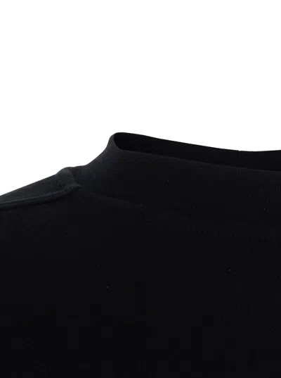 Rick Owens Oversized Cotton T-shirt In Black
