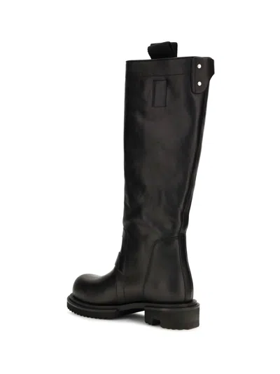 Rick Owens Gabe Boot In Black
