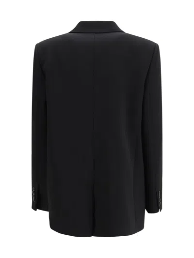 Max Mara Single-breasted Tailored Blazer In Black
