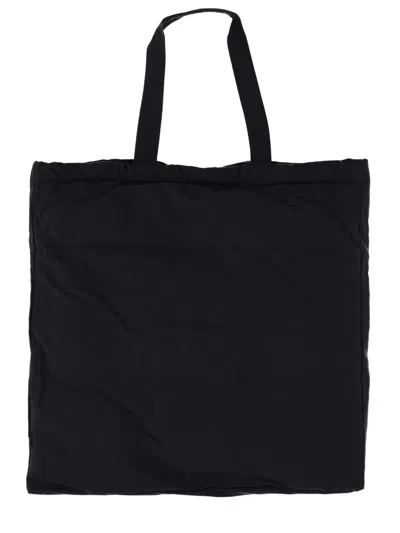 Aspesi Cotton-polyester Blend Tote Bag In Blue