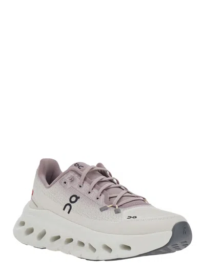 On Running Cloudtilt Lightweight Womans Sneakers In Beige And Violet In Pink