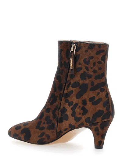 Twinset Leopard-print Polyurethane Boot In Animal Print