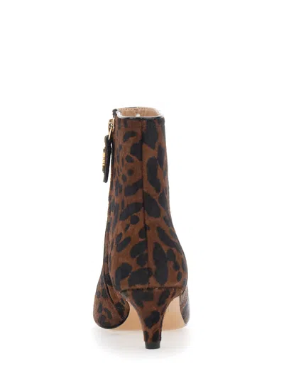 Twinset Leopard-print Polyurethane Boot In Animal Print