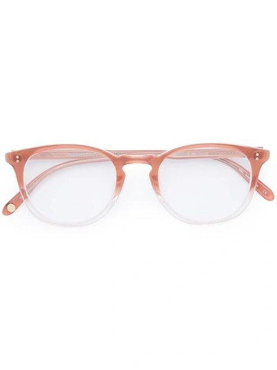 Shop Garrett Leight Kinney Glasses In Pink