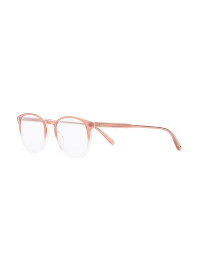 Shop Garrett Leight Kinney Glasses In Pink