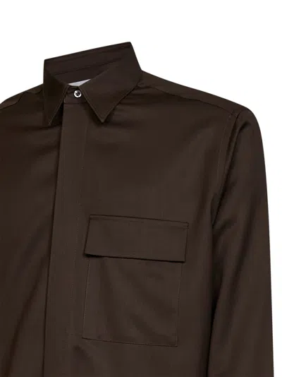 D 4.0 Virgin Wool Overshirt In Multi