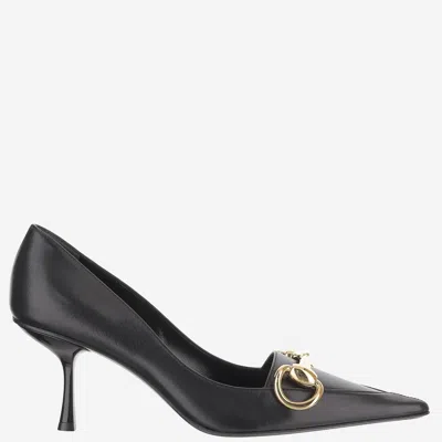 Gucci Boulevard Leather Pump In Black