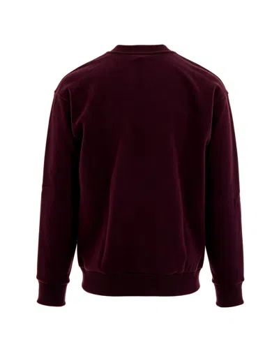 Lacoste Embroidered Loopback Cotton Sweatshirt In Multi
