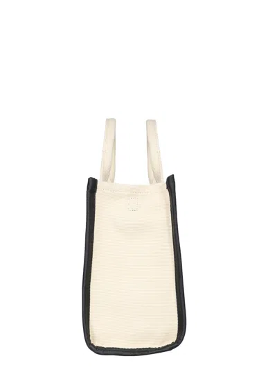 Marc Jacobs Cotton-polyester Blend Tote Bag In Beige