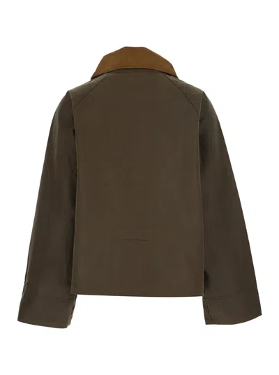 Barbour Modern Spey Jacket In Green