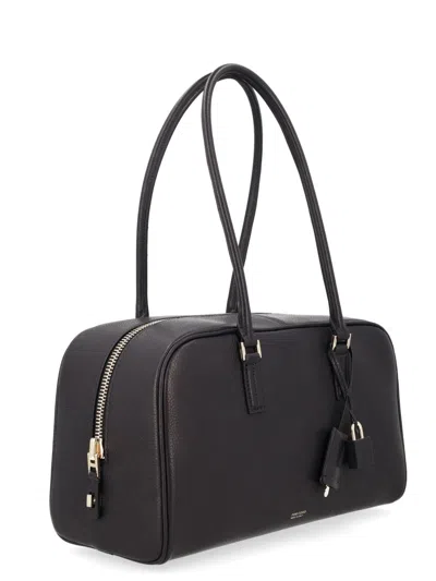 Tom Ford Leather Shoulder Bag In Black