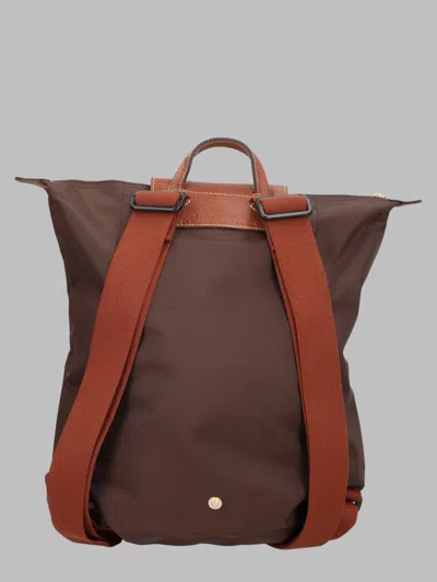 Longchamp Le Pliage Original Backpack In Brown
