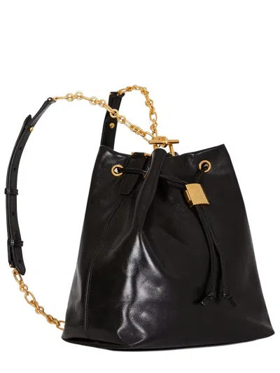 Balmain Shoulder Bag In Black