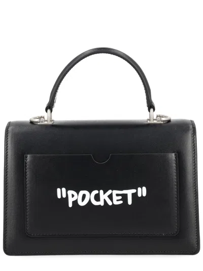 Off-white Jitney 1.4 Shoulder Bag In Black