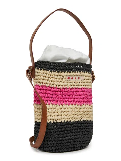 Marni Tea Mini Bag In Multicolor