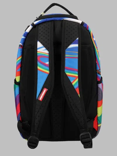 Sprayground Multicolor Graphic Backpack In Multicolor