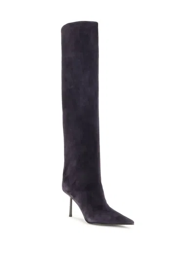 Le Silla Bella Over-the-knee Boot In Purple