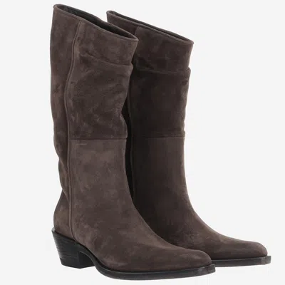 Khaite Clive Boot In Brown