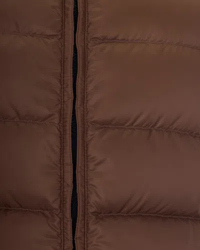 Max Mara The Cube Quilted Gilet In Brown